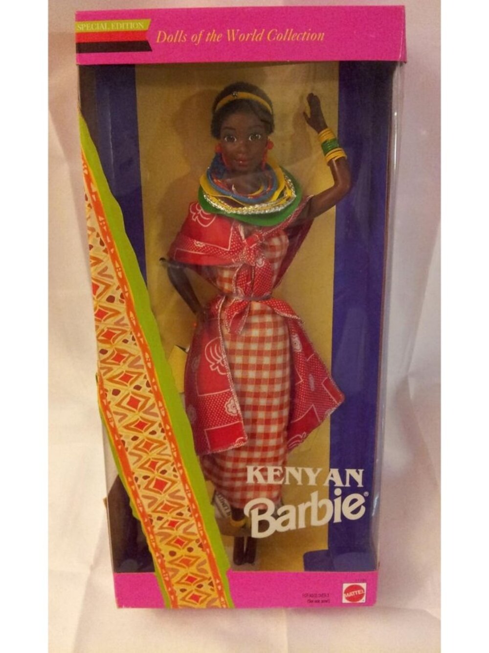 Vintage Kenyan Barbie Doll - Collector Series 1993, Unique Global Edition